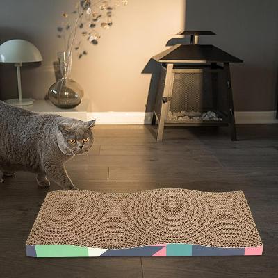 Grattoir Chat - PurrfectScratcherâą - Dune Bleue - Le Confort du Chat