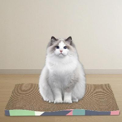 Grattoir Chat - PurrfectScratcherâą - Dune Bleue - Le Confort du Chat