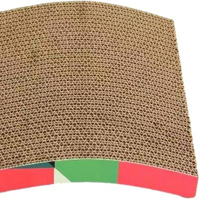 Grattoir Chat - PurrfectScratcher⹠- Ondulé Rose - Le Confort du Chat